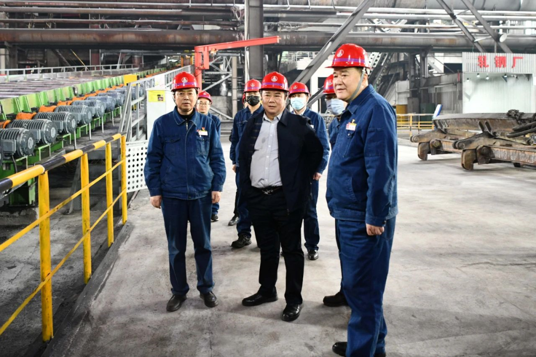 許曉增到龍鋼公司調(diào)研2023年“三會(huì)”任務(wù)分解落實(shí)及生產(chǎn)經(jīng)營(yíng)工作