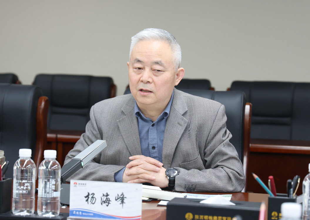 陜西有色冶礦集團李忠民一行到陜鋼集團交流座談