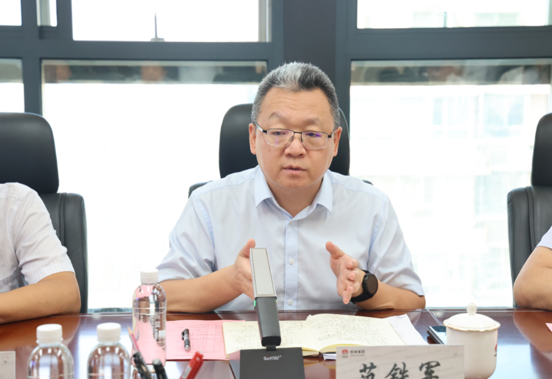 冶金工業(yè)規(guī)劃研究院范鐵軍一行來(lái)訪(fǎng)陜鋼集團(tuán)