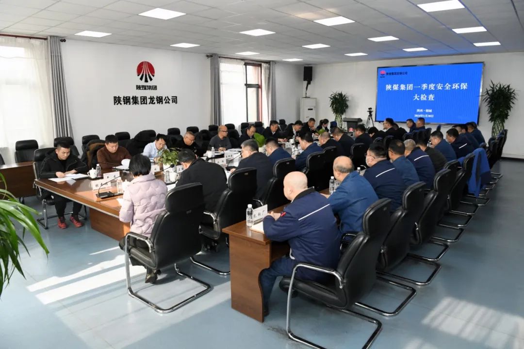 杜平一行到陜鋼集團龍鋼公司開展一季度安全環(huán)保督導檢查