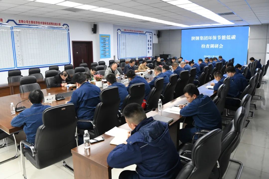 韋武強(qiáng)一行到龍鋼公司開展環(huán)保節(jié)能低碳檢查