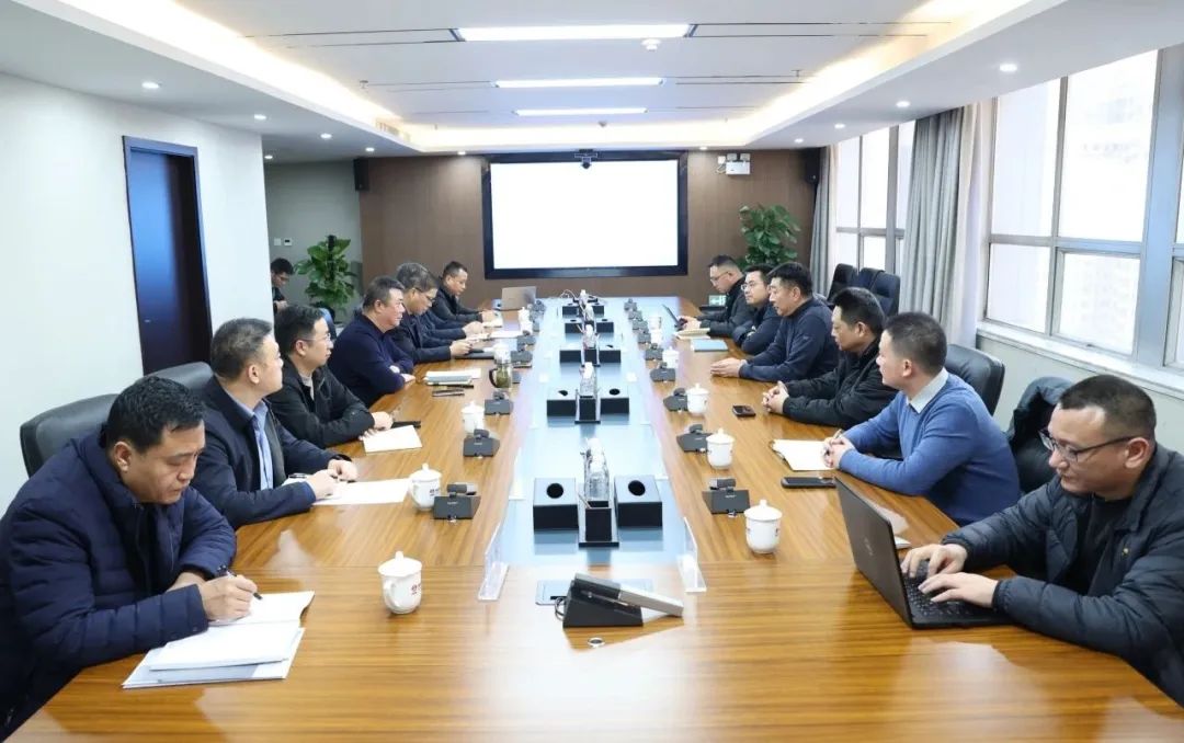 南鋼新產業(yè)投資集團一行到陜鋼集團座談交流
